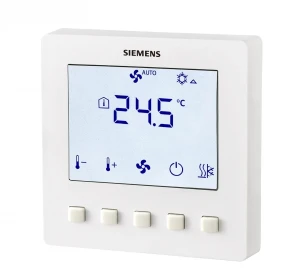 Снимка на СТАЕН ТЕРМОСТАТ ЗА ВЕНТИЛАТОРНИ КОНВЕКТОРИ SIEMENS RDF510/BP за 2 тръбна с-ма
