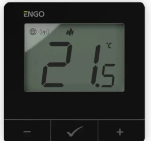 Снимка на ТЕРМОСТАТ ENGO ЧЕРЕН SMART E25-230B 230V ZIGBEE