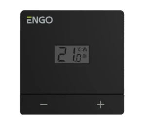 Снимка на ЖИЧЕН ТЕРМОСТАТ EASYBATB ЧЕРЕН, БАТЕРИИ ENGO