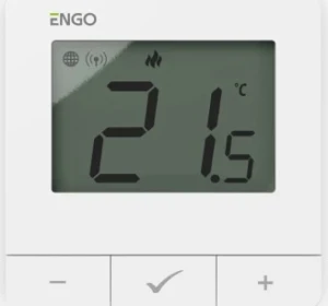 Снимка на ТЕРМОСТАТ ENGO БЯЛ ЦИФРОВ SMART E25-230W ZIGBEE