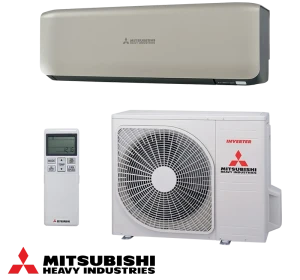 Снимка на Инверторен климатик Mitsubishi Heavy SRK50ZS-WT/SRC50ZS-W PREMIUM Titanium, 18000 BTU