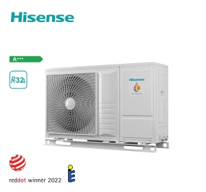 Снимка на Hisense, термопомпа Hi-Therma Monobloc R32 - 11.0kW/6.5kW от./охл. 230V @А