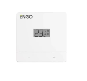 Снимка на ЖИЧЕН ТЕРМОСТАТ ENGO EASYBATW БЯЛ, НА БАТЕРИИ