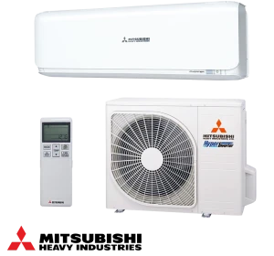 Снимка на Хиперинверторен климатик Mitsubishi Heavy Industries Diamond SRK25ZSX-W/ SRC25ZSX-W, 9 000 BTU