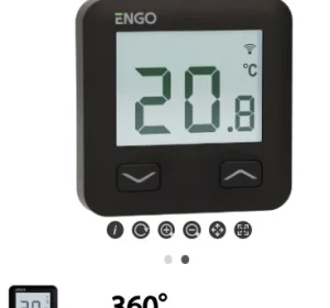 Снимка на ЖИЧЕН ТЕРМОСТАТ E10B230WiFi ЧЕРЕН 230 V ENGO